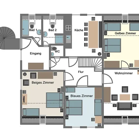 Apartment Landvilla In Ostsee Wittenbeck